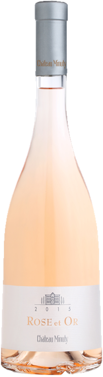 Château Minuty rosé et Or bottle